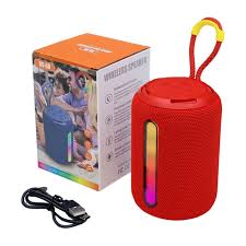 Altavoz Bluetooth Portátil BS-11 con Luces RGB y Sonido Envolvente